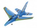 F16 resistência ao choque de espuma RC Glider Avião (azul)fp002av